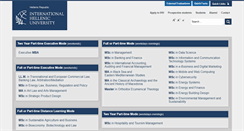 Desktop Screenshot of ihu.edu.gr